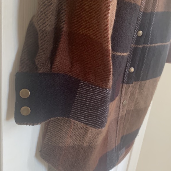 Dex Shirt Dress Womens Medium Long Sleeve - Picture 8 of 11